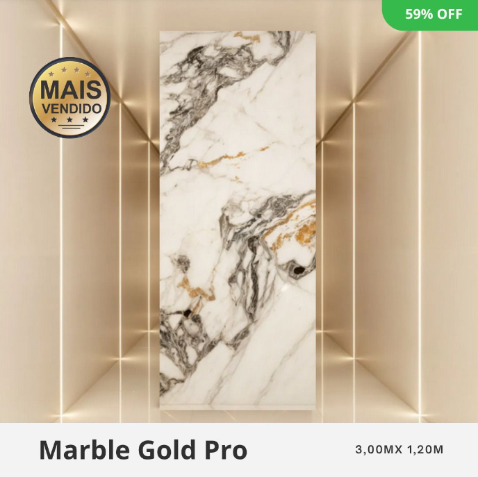 Revestimento Marmorizado 1.22 de Largura Por 2.44 De Altura.