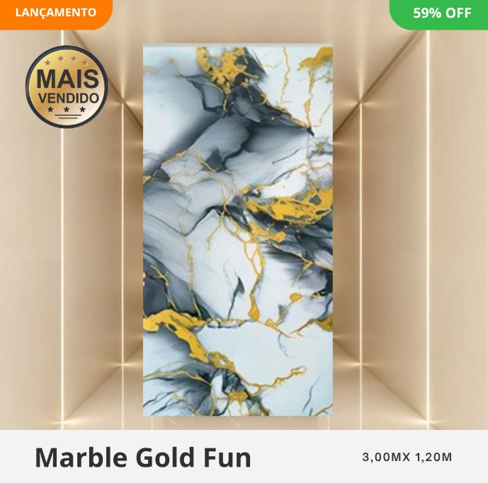 Revestimento Marmorizado 1.22 de Largura Por 2.44 De Altura.