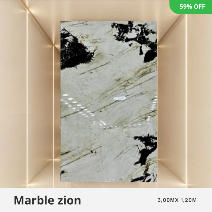 Revestimento Marmorizado 1.22 de Largura Por 2.44 De Altura.