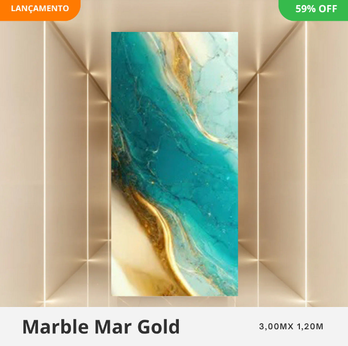 Revestimento Marmorizado 1.22 de Largura Por 2.44 De Altura.