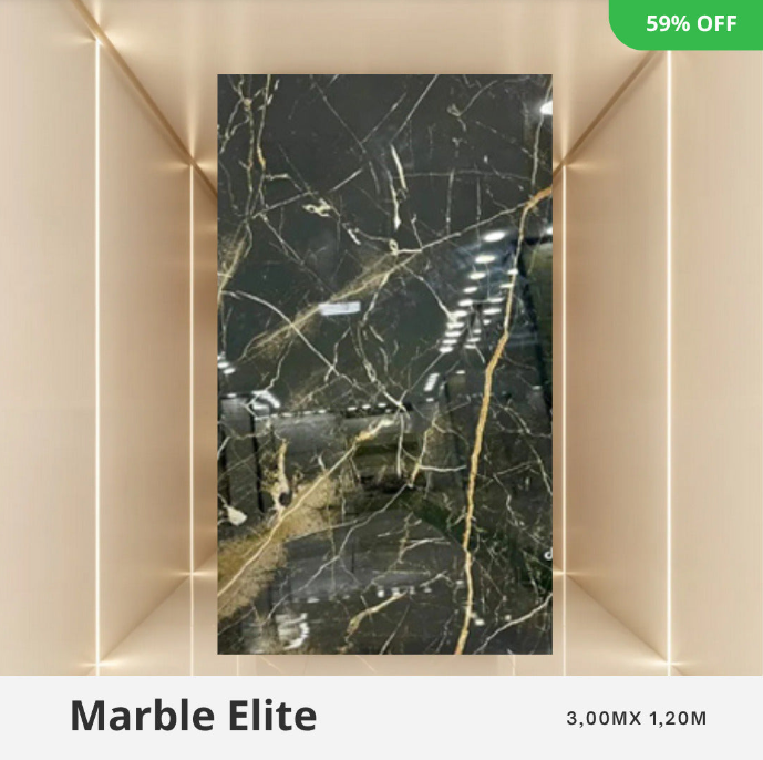 Revestimento Marmorizado 1.22 de Largura Por 2.44 De Altura.